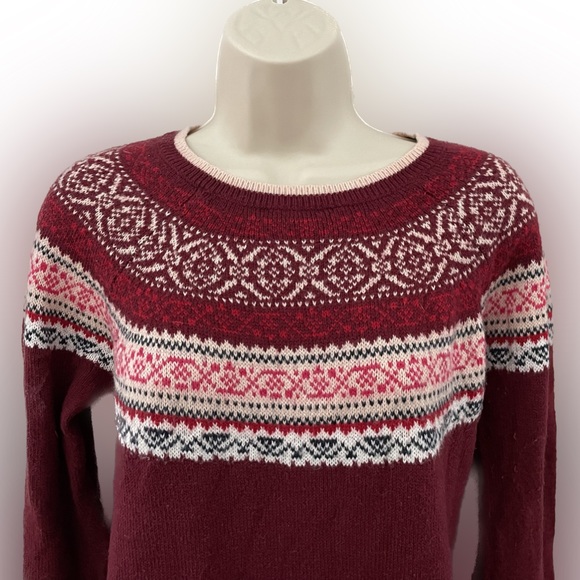HOLLISTER WOMANS FAIR ISLE SWEATER - Picture 3 of 5